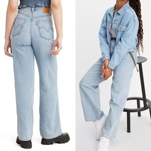 Levi's premium tailored high loose jeans